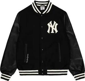 New Era New York Yankees MLB World Series Varsity Jacke Schwarz