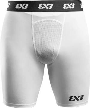 3x3 Foundation Compression Short Weiß