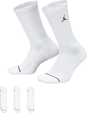 Jordan Everyday Crew 3er Pack Socken Weiß