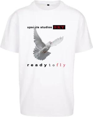 Mister Tee Ready To Fly Oversized T-shirt Weiß