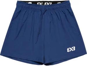 3x3 On Court Short Blau