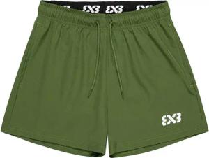 3x3 On Court Short Grün