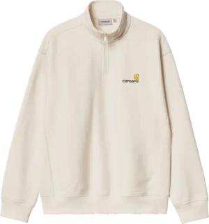 Carhartt Wip Half-zip American Script Sweatshirt Beige