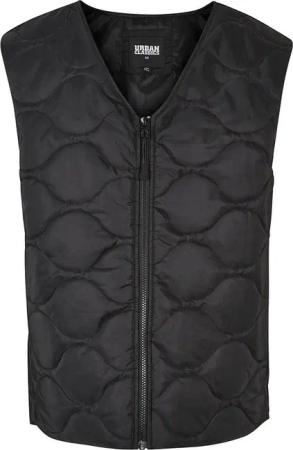 Urban Classic Zipped Weste Jacke Schwarz