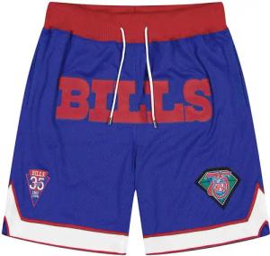 Mitchell And Ness NFL Bb Throwback Short Blau