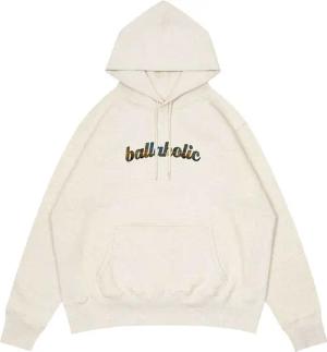 Ballaholic Logo Sweat Hoody Beige