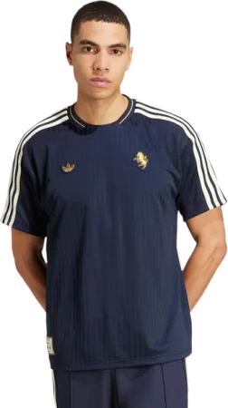 Adidas Juventus Herren T-Shirts - Blau - Größe: L - Poly Jersey - Foot Locker