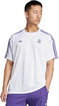 Adidas Real Madrid Herren T-Shirts - Weiß - Größe: XXL - Poly Jersey - Foot Locker