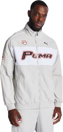 Puma Classics Herren Trainingsoberteile - Grau - Größe: M - Poly Woven - Foot Locker