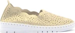 Grunland Slip on Savi slip on in tessuto laserato