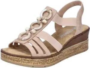 Rieker Sandalen Sandaletten Sand. alt 63778-31