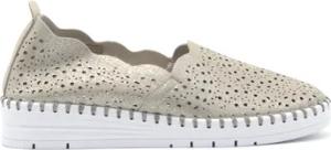 Grunland Slip on Savi slip on in tessuto laserato
