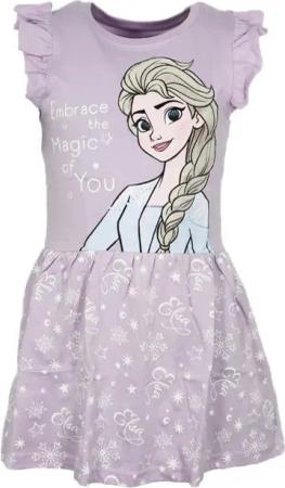 Disney Sommerkleid Disney Die Eiskönigin Elsa Kinder Mädchen Sommerkleid Kleid 100% Baumwolle, Gr. 92 bis 128