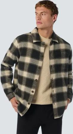 NO EXCESS Langarmhemd – Herren Freizeit-Hemd – Kariertes Langarmhemd – Karohemd– Overshirt