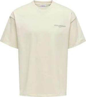 ONLY & SONS T-Shirt - Oversized T-Shirt - Basic T-Shirt mit Minimalprint