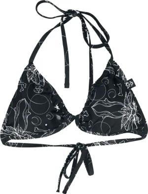Gothicana by EMP - Gothic Bikini-Oberteil - S bis XXL - für Damen - Größe M - schwarz