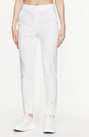 NAF NAF Stoffhose Erita XENP9 Écru Regular Fit