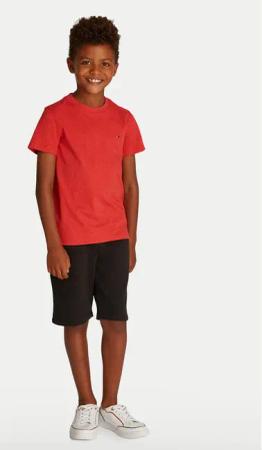 Tommy Hilfiger T-Shirt Essential KB0KB06879 D Rot Regular Fit