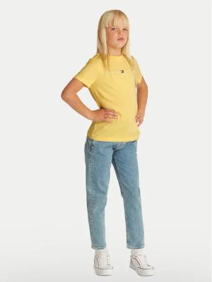 Tommy Hilfiger T-Shirt Essential KS0KS00397 D Gelb Regular Fit