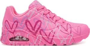 Skechers Sneakers Uno - Spread the Love 155507/HTPK Rosa
