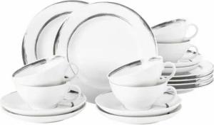 Seltmann Weiden Teeservice 18-teilig (18-tlg), 6 Personen, Porzellan