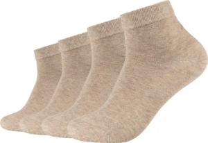JOOP Kurzsocken "premium essentials", (4er Pack), mit verstärkter Ferse und Spitze