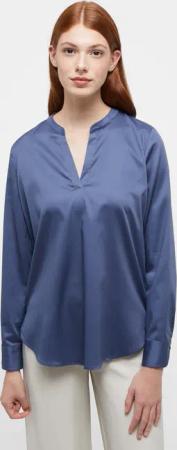 Eterna Longbluse "LOOSE FIT", EASY IRON (bügelleicht)