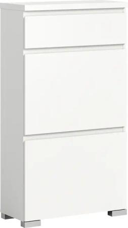 INOSIGN Schuhschrank "Skoskap, Tiefe 27cm, 2 Klappen, 1 Schubkasten, Platz für 6 Schuhpaare", Schuhkipper, Schuhkommode, Schuhregal, Kommode, Anrichte