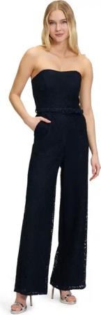Vera Mont Overall "Vera Mont Jumpsuit mit Spitze", (1 tlg.), Gürtel
