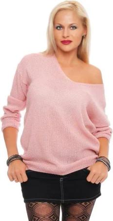 Mississhop V-Ausschnitt-Pullover Damen Strick Pullover Sweatshirt Pulli 3011