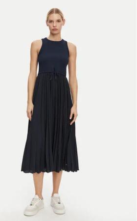 Tommy Hilfiger Kleid für den Alltag WW0WW39342 Dunkelblau Regular Fit
