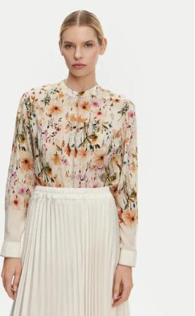 Luisa Spagnoli Hemd Baronessa 541745 Beige Regular Fit