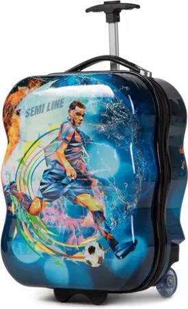 Semi Line Kinderkoffer T5463-7 Blau