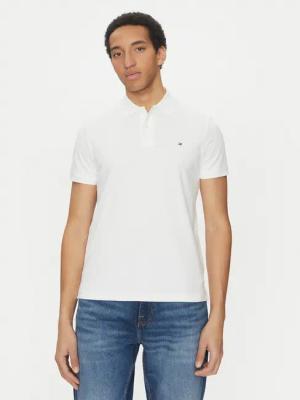 Tommy Hilfiger Poloshirt Essential MW0MW35585 Weiß Regular Fit