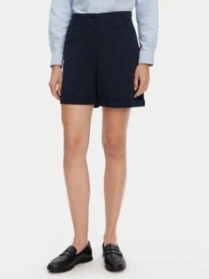 Tommy Hilfiger Stoffshorts WW0WW42457 Dunkelblau Regular Fit
