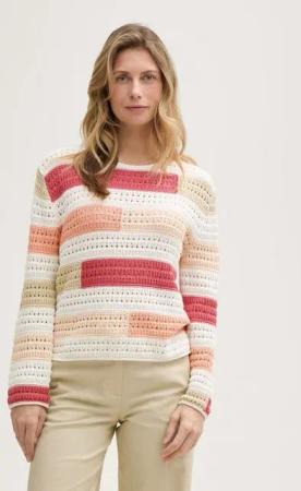 TOM TAILOR Strickpullover Strickpullover aus Bio-Baumwolle