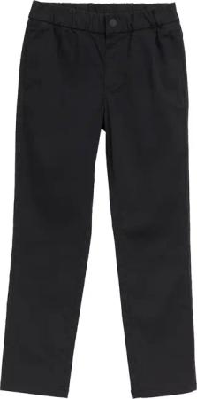 TOM TAILOR Jungen Chino Hose, schwarz, Uni, Gr. 122