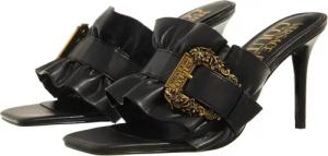 Versace Jeans Couture Sandaletten mit Absatz - Fondo Emily Dis. S70 - Gr. 40 (EU) - in Schwarz - für Damen