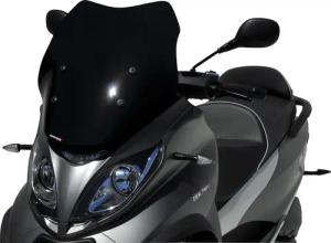 Ermax Scheibe Sport schwarz für Piaggio MP3 350/400/500 HPE 2019-