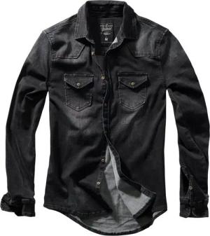 Brandit Outdoorhemd Riley Denim Hemd