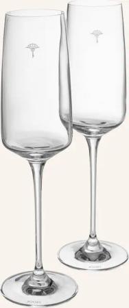 JOOP! 2er-Set Champagnergläser SINGLE CORNFLOWER