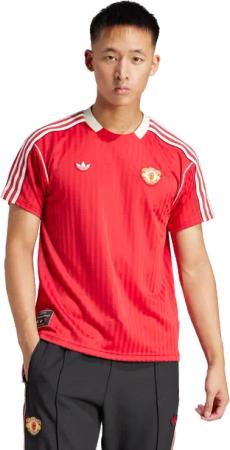 Adidas Manchester United Herren T-Shirts - Rot - Größe: XL - Poly Jersey - Foot Locker