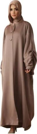 elf prive Langjacke Elf Prive Damen Abaya Set, Premium Qualität Abya, Lockerer Sitz Geschi