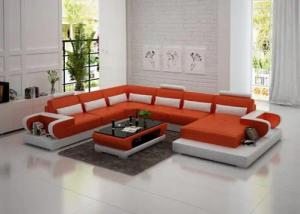 JVmoebel Ecksofa Ledersofa mit USB,Couch Wohnlandschaft Ecksofa Garnitur Modern Sofa, Made in Europa