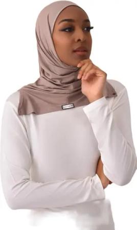 elf prive Seidentuch Elf Prive Hijab Cap Damen, Hochwertiges Polyester Hijab Bonnet für Dam