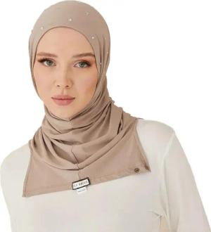 elf prive Seidentuch Elf Prive Hijab Cap Damen, Hochwertiges Polyester Hijab Bonnet für Dam