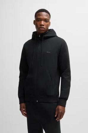 BOSS GREEN Kapuzensweatjacke "Saggy", mit BOSS Aufdruck