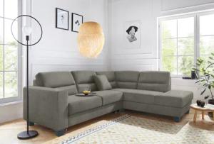 TRENDMANUFAKTUR Ecksofa "Chamber, zeitlos und modern, hoher Sitzkomfort, L-Form", wahlweise mit Schlaffunktion