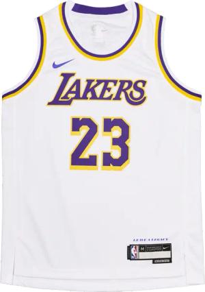 Nike NBA Unisex Trikots/Replikate - Weiß - Größe 137 - 147 CM - Poly Mesh