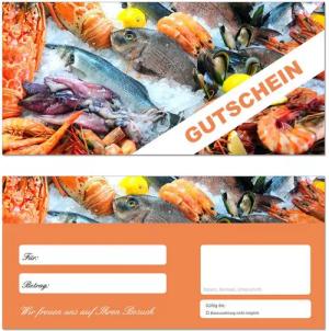 LYSCO Geschenkkarte Geschenkgutscheine Fische Angeln Erholung Gastronomie Restaurant, Fischfang Ködern Urlaub Entspannung Genuss